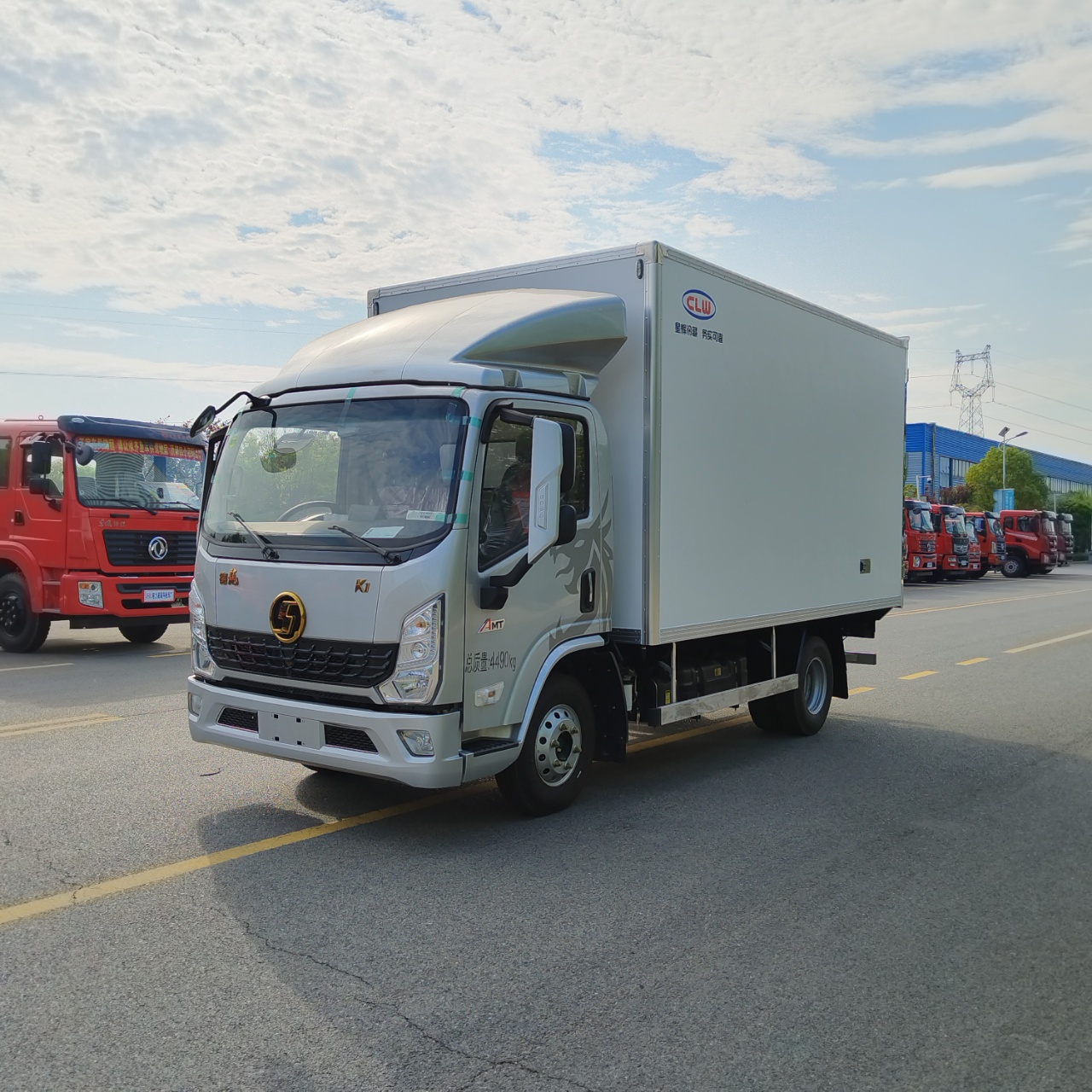 （4.08米）陕汽自动挡冷藏车价格